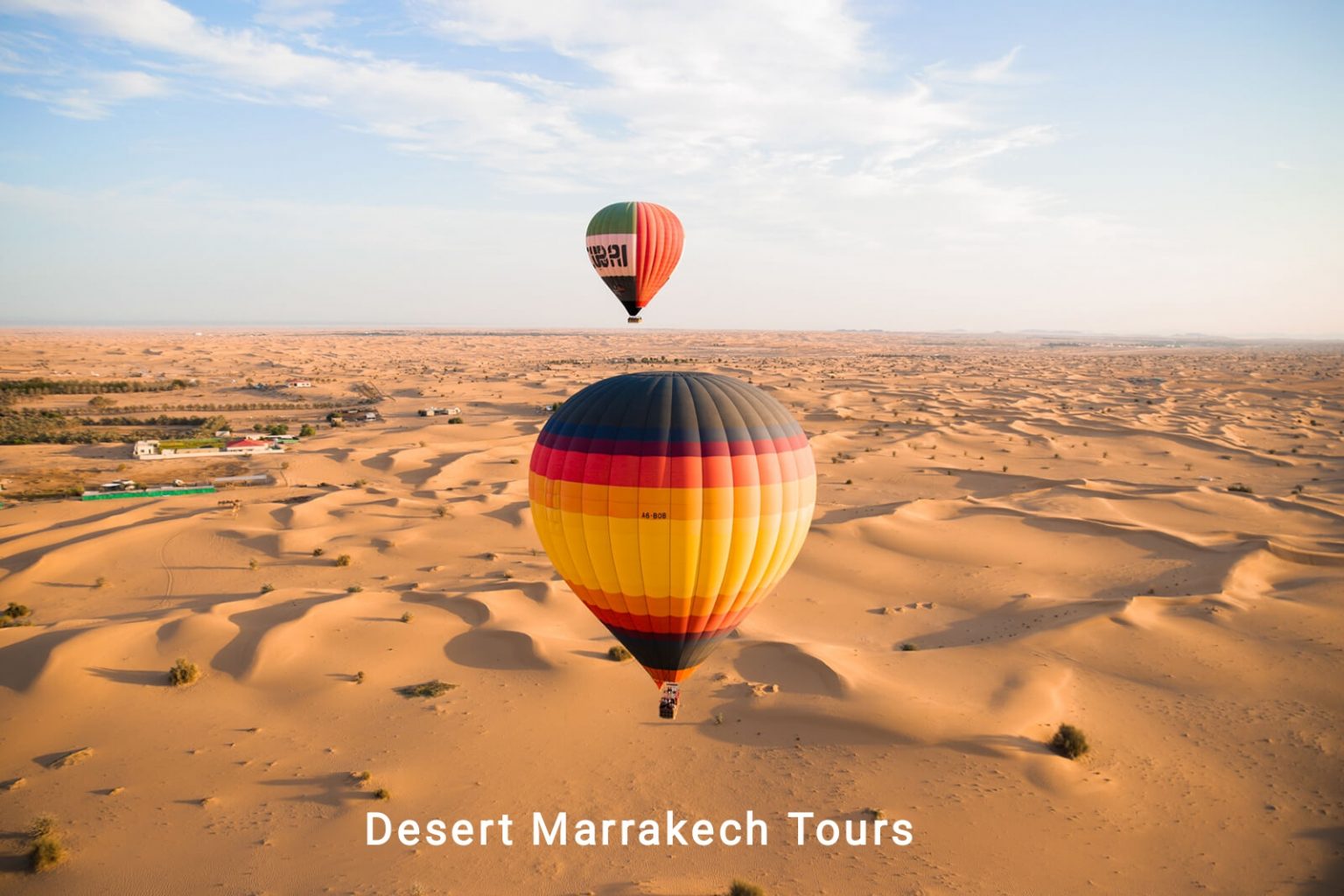 Morocco Hot Air Balloon In Marrakech