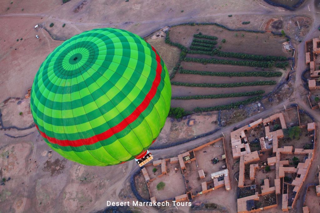 Morocco Hot Air Balloon In Marrakech